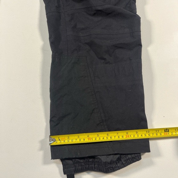 Mountain Hardwear Mens Goretex Black XCR Snowboard Ski Snow Pants Zip Belted L - Picture 10 of 15